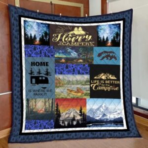 Camping Quilt Blanket Ver 27  Quilt